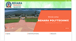 Desktop Screenshot of beharapolytechnic.com